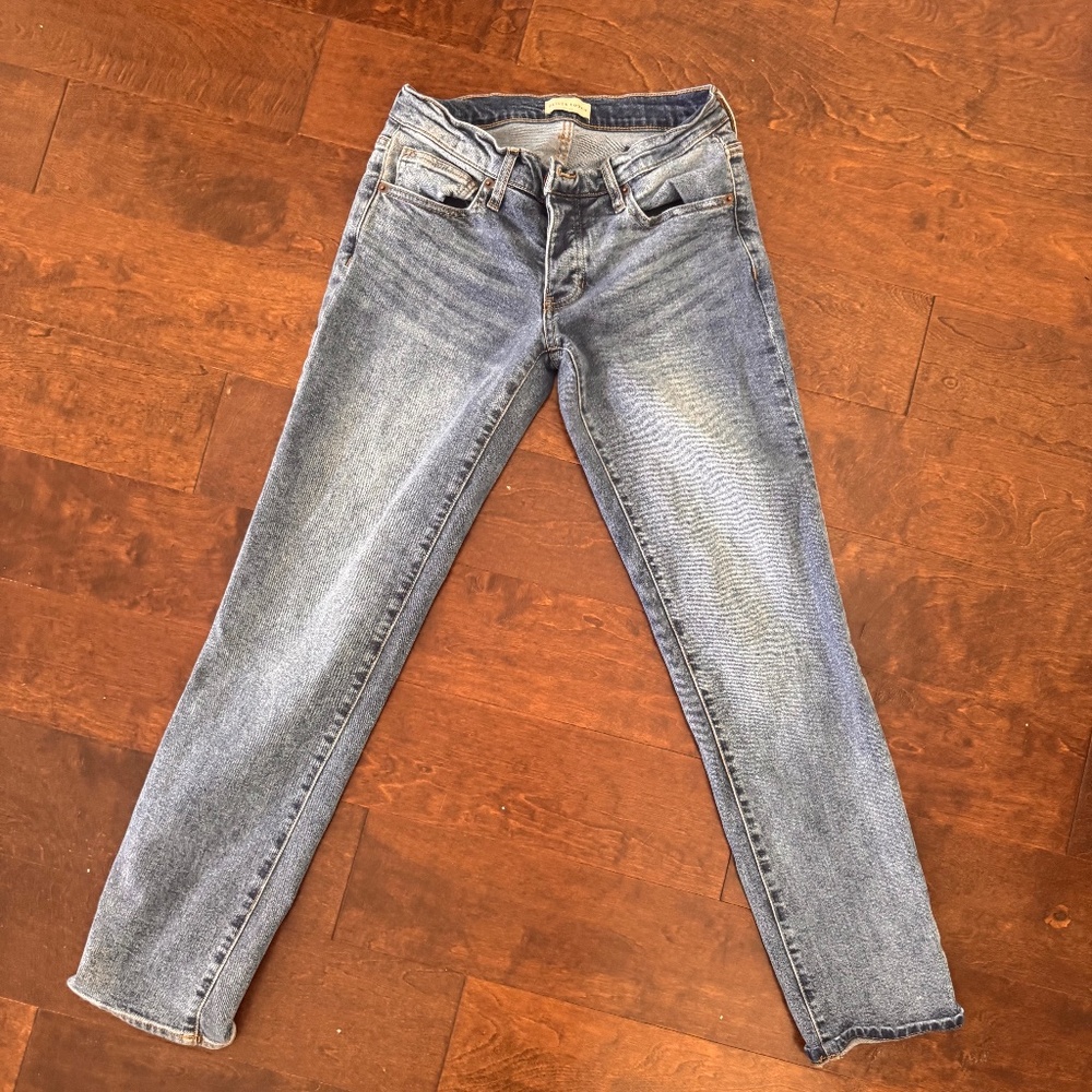 Oliver Logan ow rise slim straight size 25 jeans